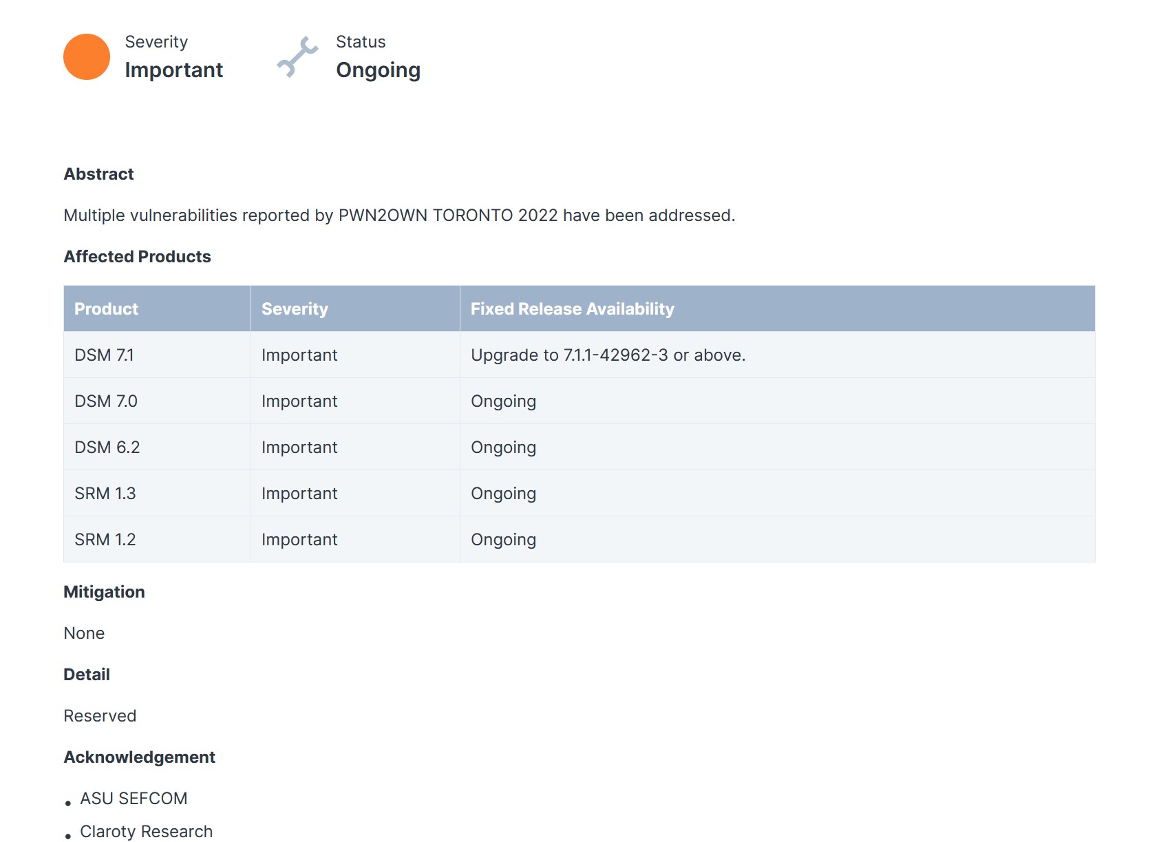 Une nouvelle mise à jour disponible DSM 7 1 1 pour les NAS Synology