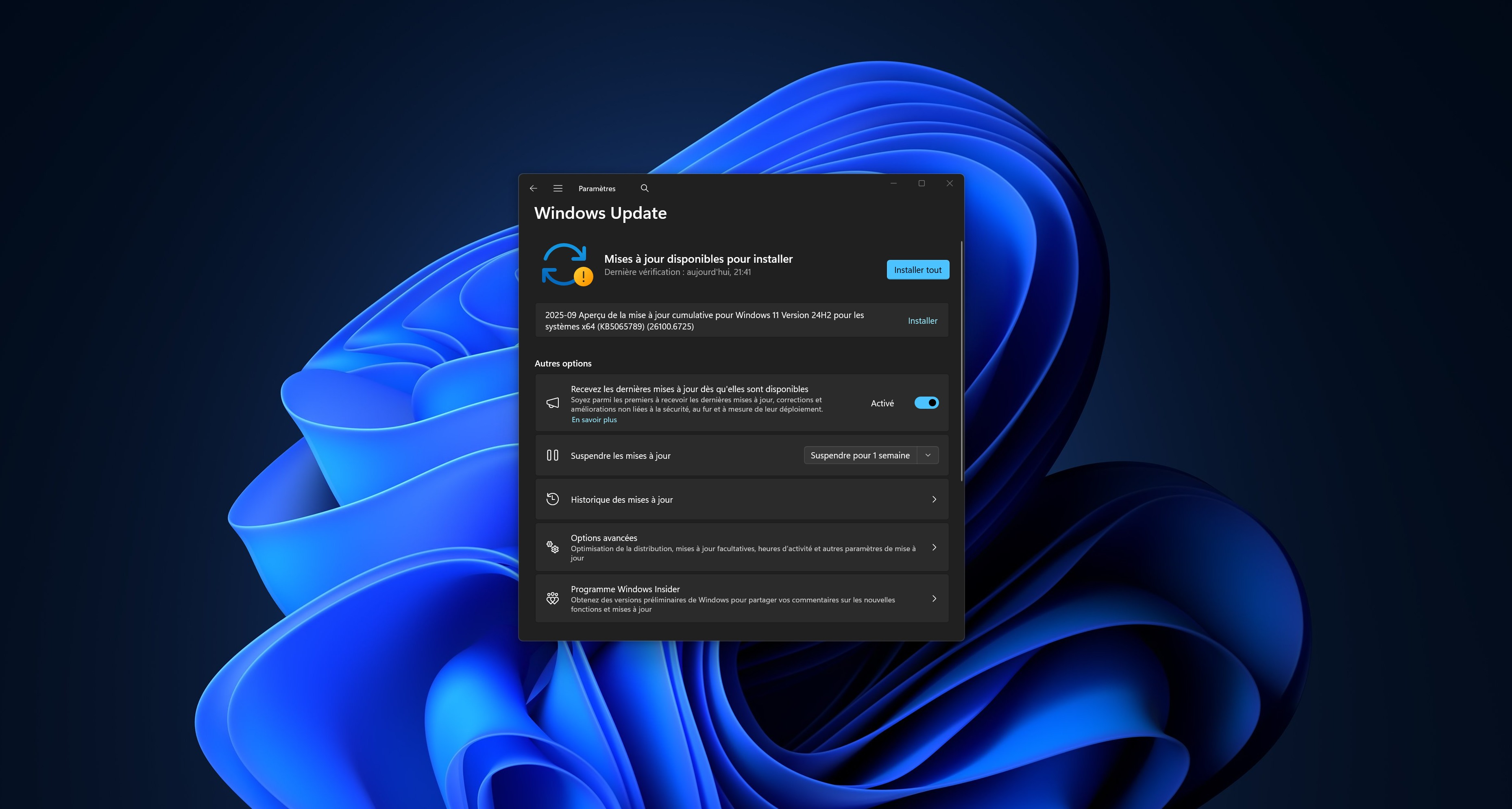 Windows 11 24H2 se muscle avec la mise à jour KB5065789 : IA, ergonomie et sécurité au menu