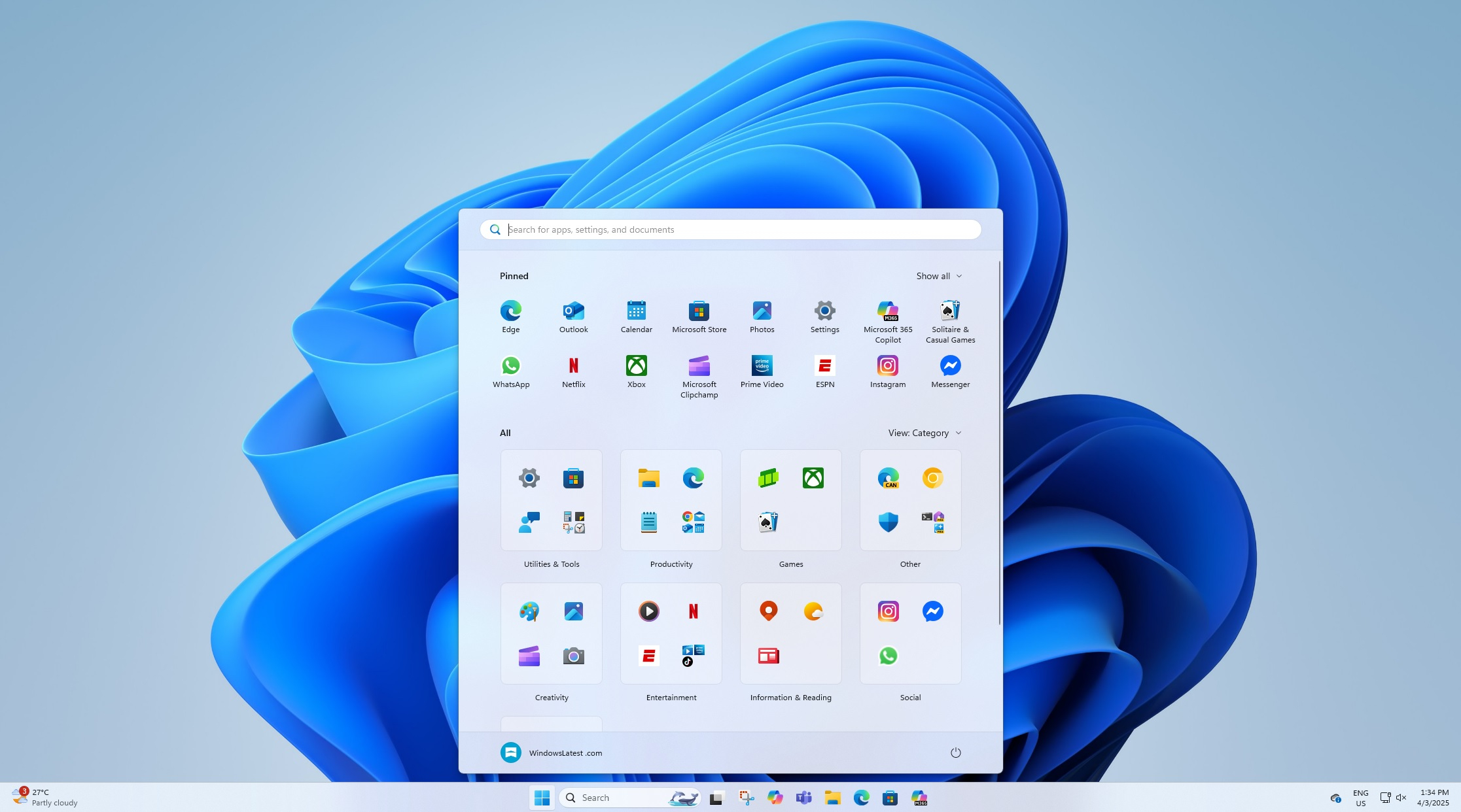 Windows 11 KB5067036 : Un nouveau menu Démarrer, des icônes colorées et Copilot dans l’explorateur