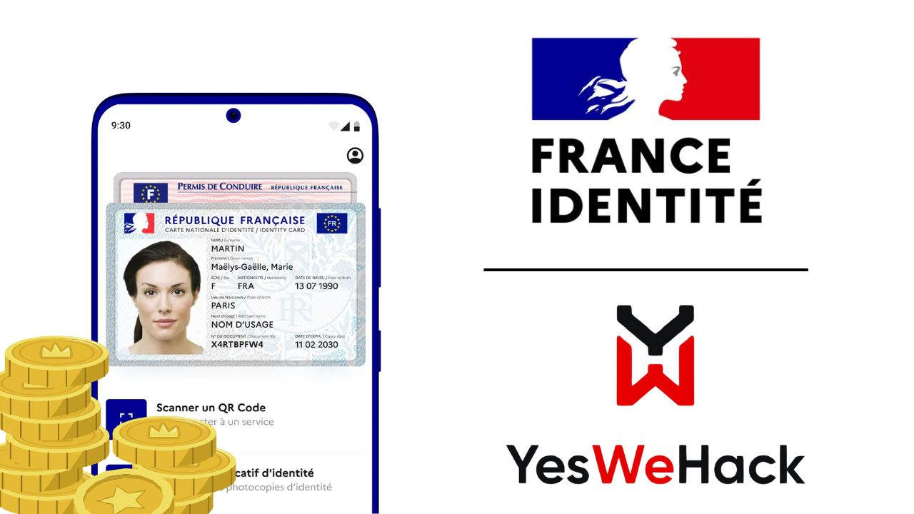 France Identité lance un programme Bug Bounty public et offre jusqu'à 25 000 € !