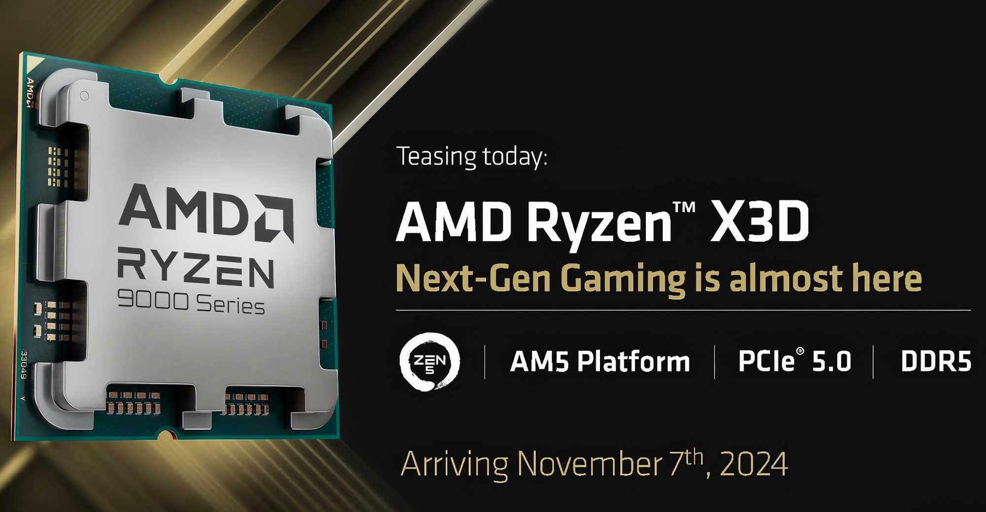 AMD baisse les prix des Ryzen 9000X et annonce enfin les 9000X3D