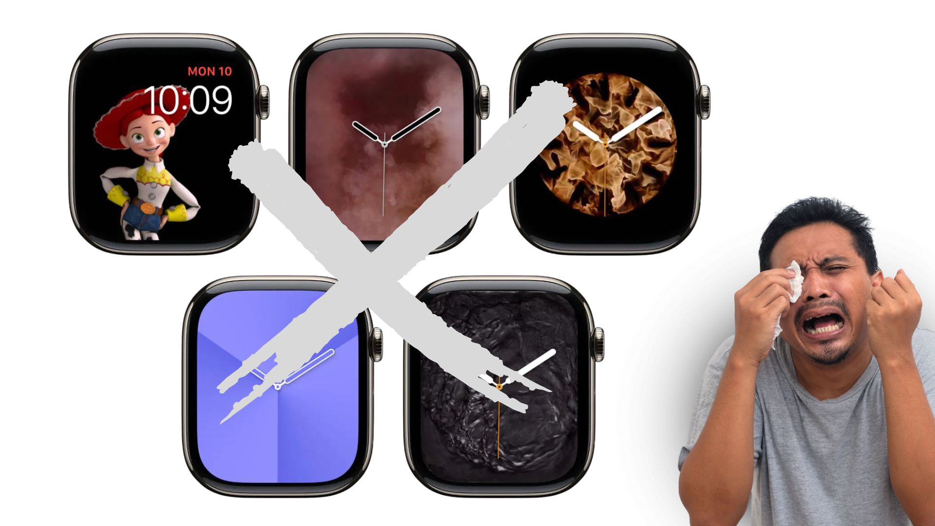 WatchOS 26 : Apple supprime 5 cadrans, dont Toy Story, au grand dam des fans
