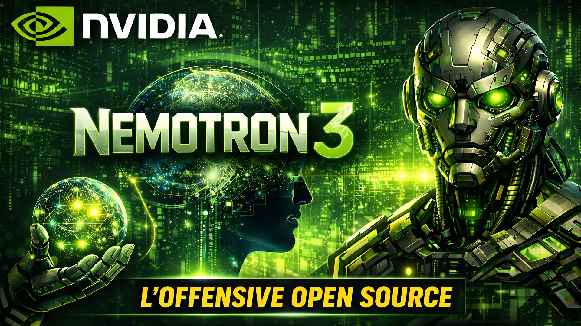 Nvidia lance Nemotron 3 : l'offensive open source pour dominer les agents IA