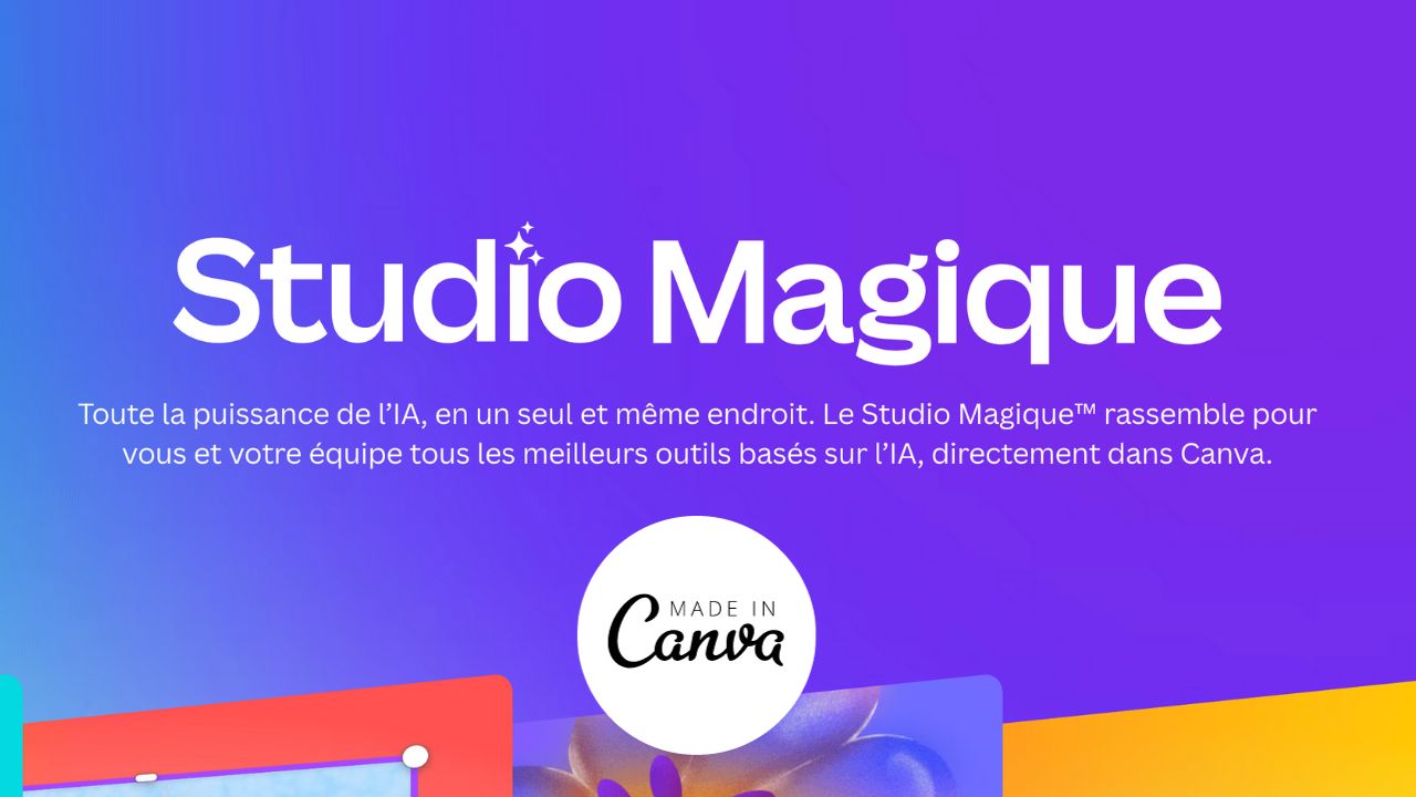 Les nouveaux outils génératifs IA de Canva : Magic Studio