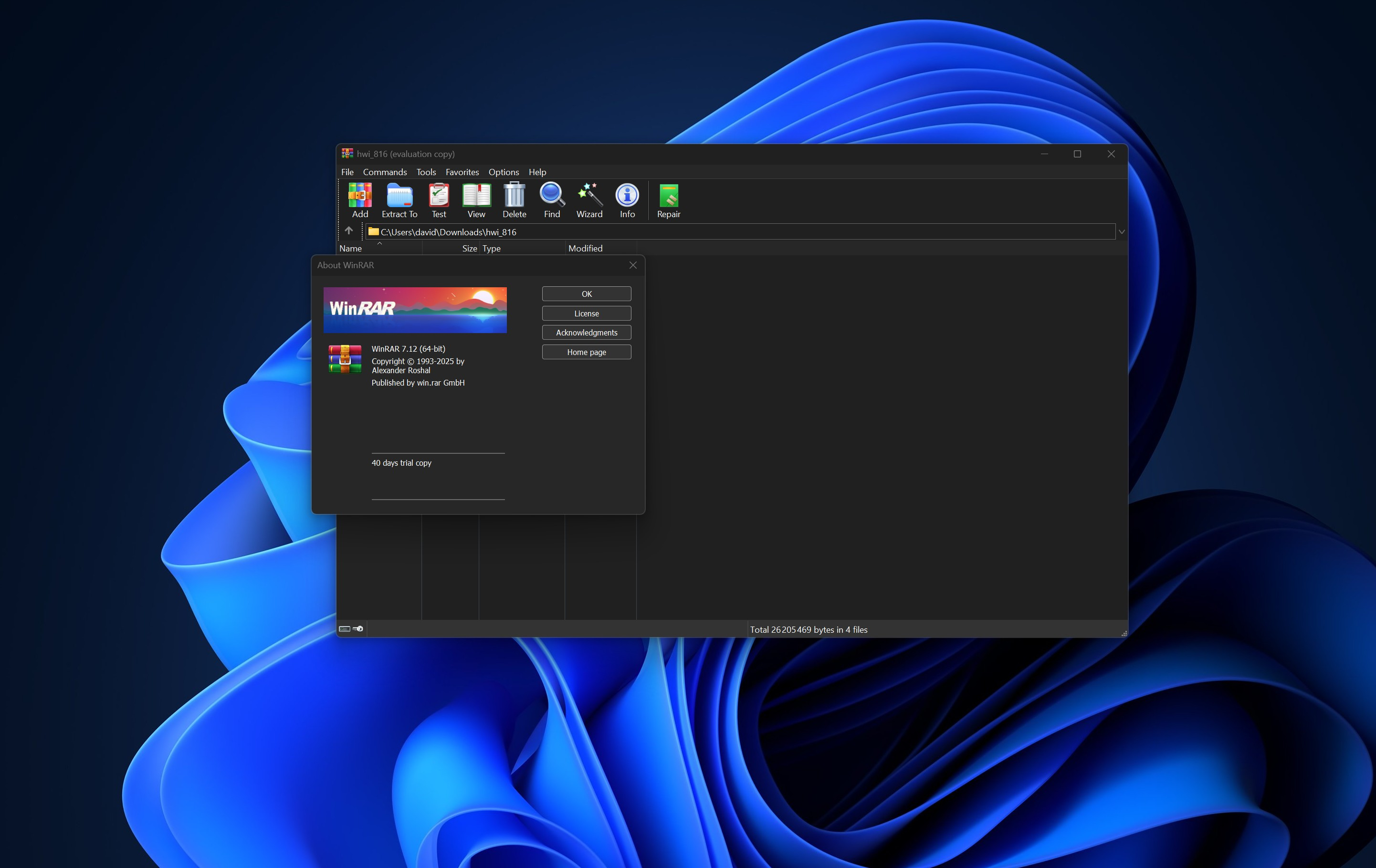 WinRAR : La version 7.12 corrige une faille critique, mettez votre logiciel à jour !
