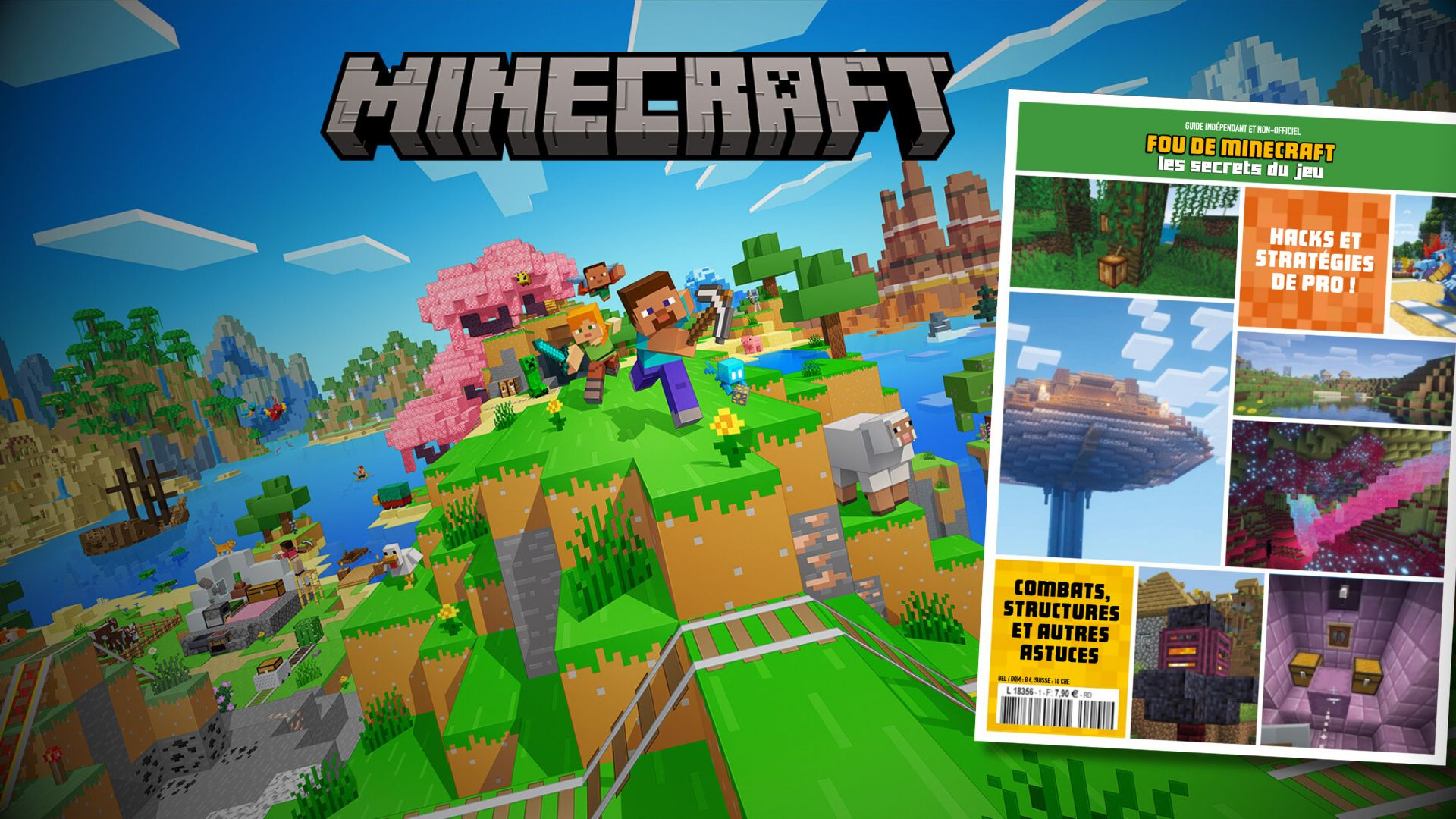 Minecraft, le film sort en avril et un guide complet débarque en kiosque