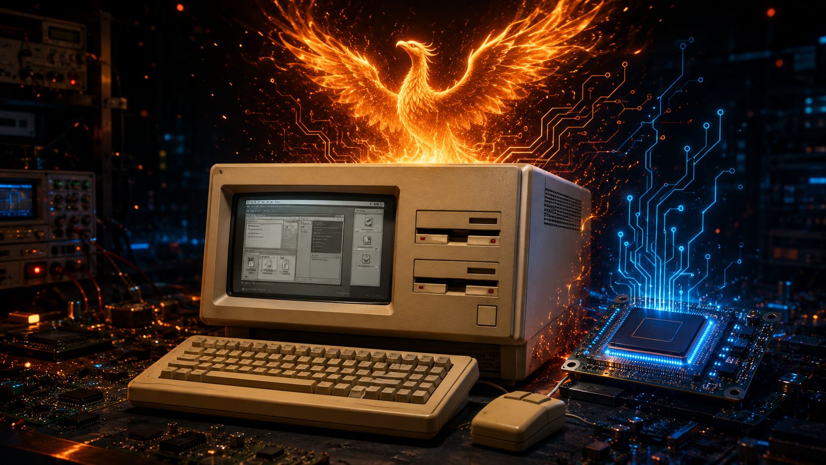 L'apple lisa de 1983 renaît de ses cendres grâce à la technologie fpga