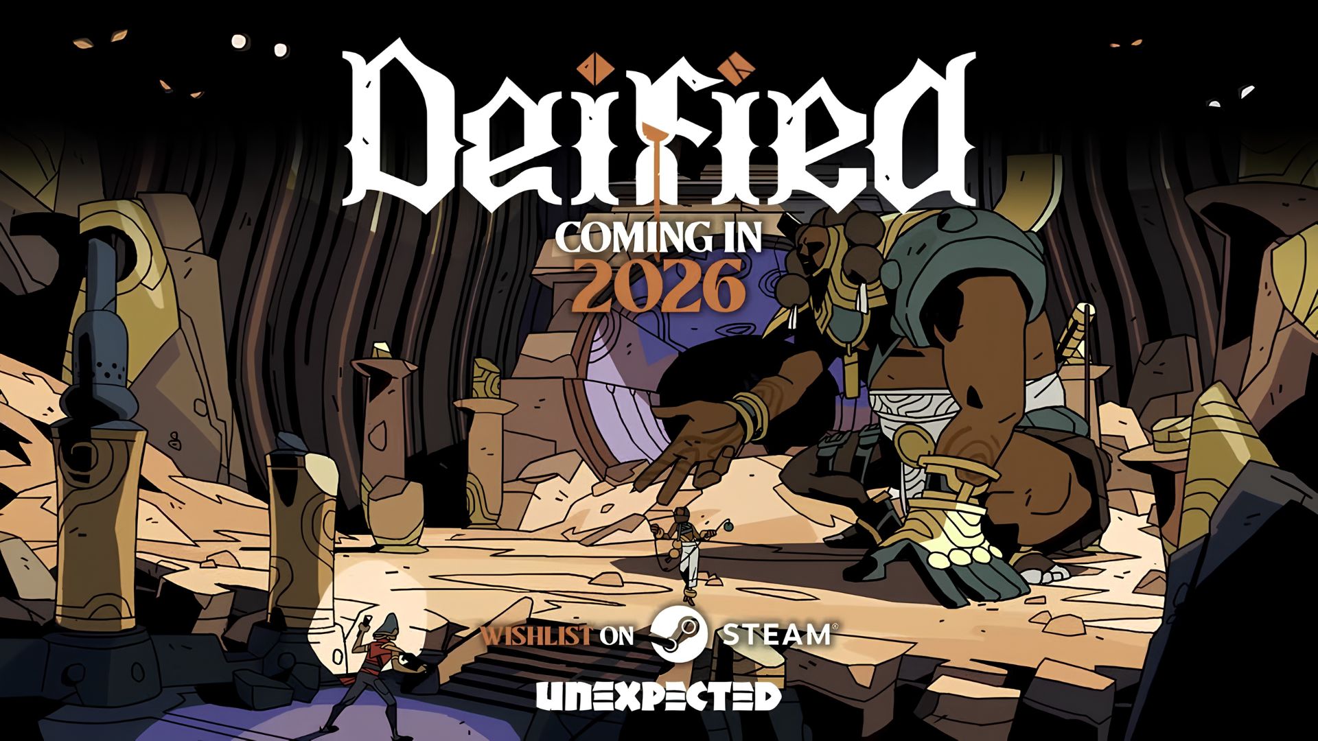 Deified : Le jeudu studio montpelliérain Unexpected débarque en early access sur Steam
