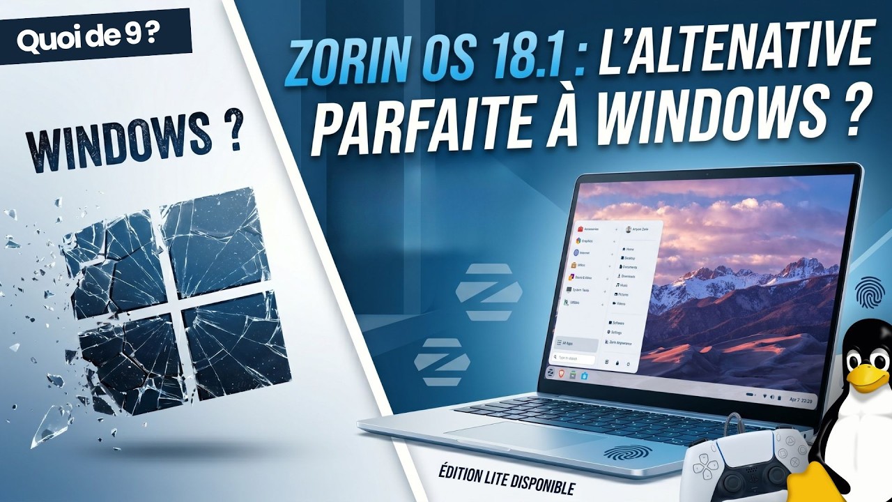 ZorinOS 18 1 : L'alternative Linux parfaite à Windows 11 ? On fait le tour des nouveautés.