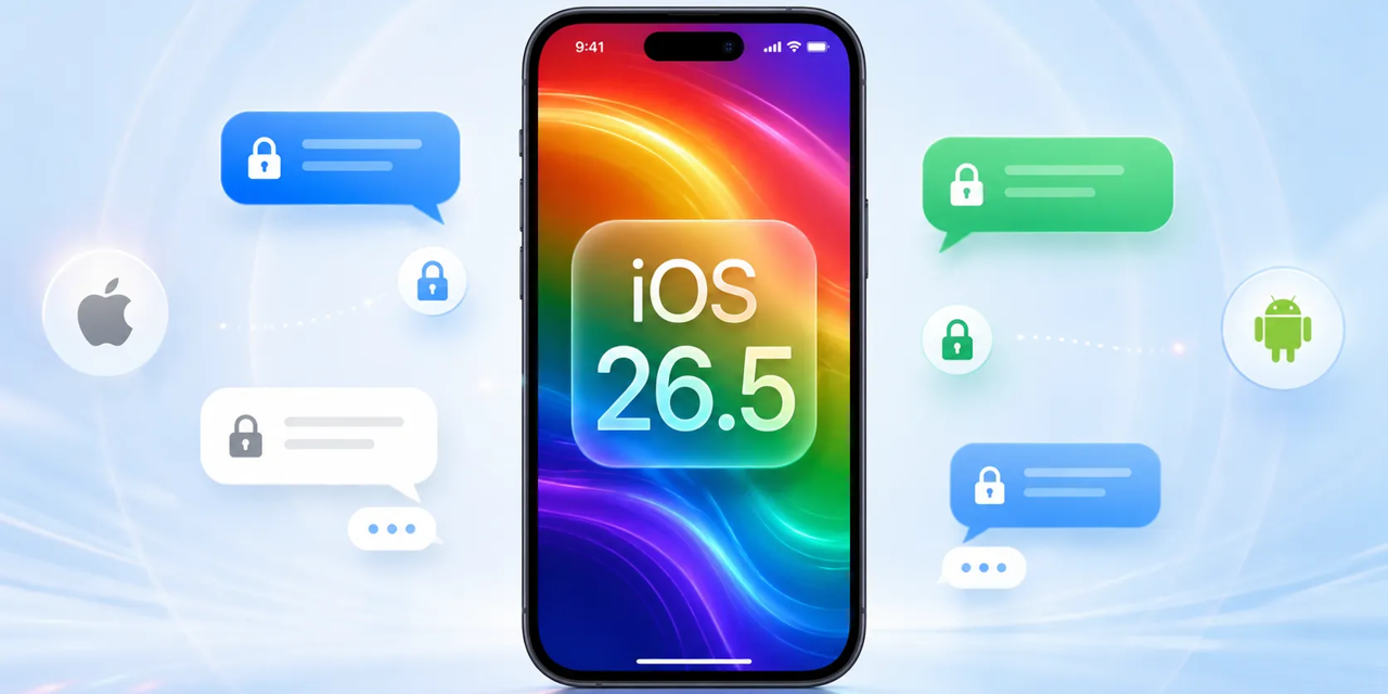 iOS 26.5 est disponible : Apple muscle enfin les messages entre iPhone et Android