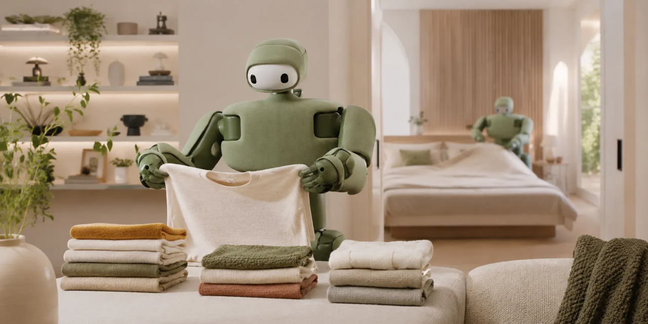 Isaac 1 : ce robot domestique veut plier le linge, faire les lits et ranger la maison