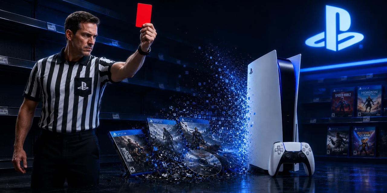 PlayStation enterre le disque, et le jeu vidéo perd un peu plus que du plastique
