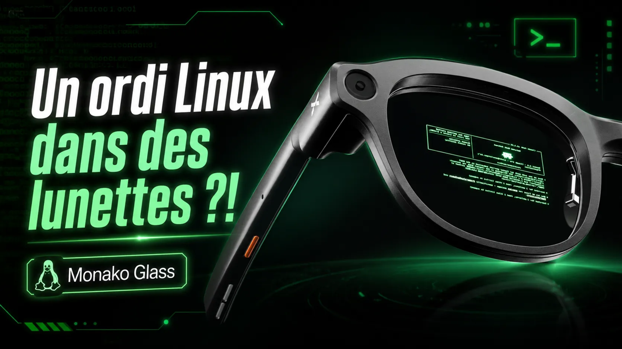Monako Glass veut mettre un ordinateur Linux dans une paire de lunettes