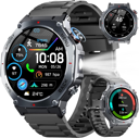 Jugeman Montre Connectée GPS Homme Femme 1.43" AMOLED