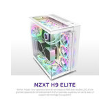 NZXT H9 Elite blanc - CM-H91EW-01 - Boîtier Gaming moyen-tour ATX
