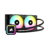 Refroidisseur de CPU Corsair H100x RGB ELITE - 16 LEDs RGB Dynamiques