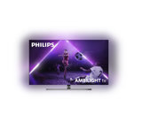 TV Philips Ambilight 55OLED856 55" 4K UHD OLED avec Android TV coloris Gris métallique