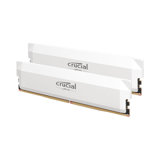 Crucial Pro RAM DDR5 32Go Kit (2x16Go) 6000MHz CL36, Intel XMP 3.0 / AMD Expo - Blanc