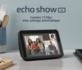 Amazon Echo Show 8 coloris Anthracite avec assistant vocal Alexa