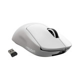 Souris Gaming sans Fil Logitech G PRO X SUPERLIGHT , Capteur Gaming HERO 25K, 25 600 PPP - Blanche