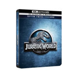 Jurassic World 4K Ultra HD + Blu-Ray-Édition boîtier SteelBook
