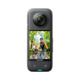 Caméra d'action étanche Insta360 X3  à 360° avec capteurs 48 MP 1/2", vidéo HDR Active 5,7 K 360