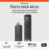 Nouvel Amazon Fire TV Stick 4K Max prenant en charge le Wi-Fi 6E