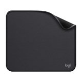 Tapis de Souris Logitech Mouse Pad - Studio Series, Base Caoutchouc Anti-Dérapant, Glissement Facile, Résistant aux Eclaboussures - Gris