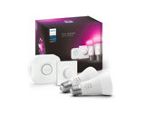 Kit de démarrage Philips Hue White and Color Ambiance avec 2 amploule White and Color