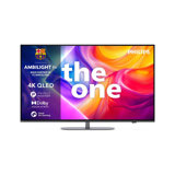 TV QLED Philips The One 55PUS9050 139 cm 4K UHD Ambilight 2025 Gris métal