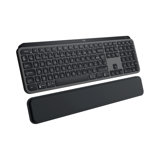 Logitech MX Keys S PLUS Clavier Sans Fil et Repose Poignet, USB C - AZERTY Français, Gris