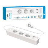 Multiprise Connectée Tp-link Tapo P300  WiFi, 3 prises indépendantes et 3 ports USB charge rapide