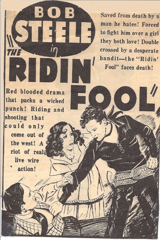 the ridin' fool