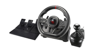 Volant Superdrive GS650-X avec levier de vitesse - Noir