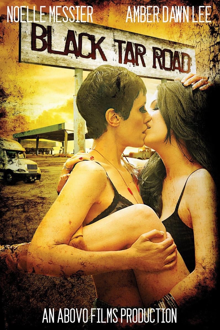 black tar road