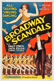 broadway scandals