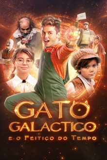 gato galáctico e o feitiço do tempo