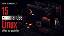 15 commandes Linux vraiment utiles au quotidien