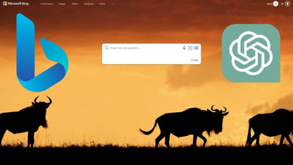 Bing + Chat GPT : c'est parti ! ... mais avec Microsoft Edge seulement