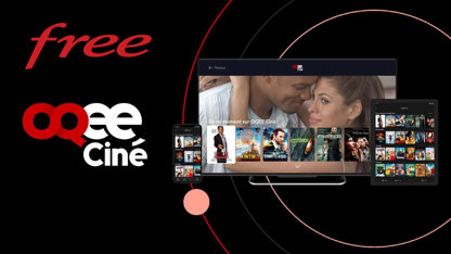 OQEE Ciné : Free lance une chaîne cinéma gratuite sur Freebox et en streaming