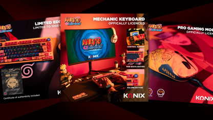 Konix dévoile son catalogue 2025 : Gaming, licences et nouveautés