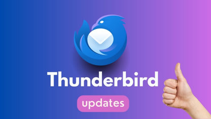 Thunderbird se met à jour accompagné d'un nouveau Logo bien sympa !