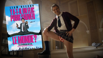 Liam Neeson en Frank Drebin : Découvrez la nouvelle bande annonce du reboot de Y'a-t-il un flic !
