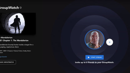 Disney+ retire GroupWatch de son interface