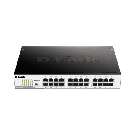 D-Link DGS-1024D Switch 24 Ports Gigabit Metallique 10/100/1000mbps - Idéal Partage de Connexion et Mise en Réseau