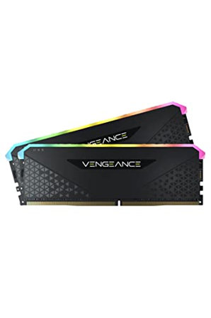 Mémoire vive Corsair Vengeance RGB RS 16 Go (2 x 8 Go), mémoire de bureau DDR4 3200 MHz C16