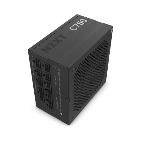 Bloc d’alimentation ATX NZXT C750 ‎- 750 watts pour PC gaming-Certifié 80+ Gold - Entièrement modulaire