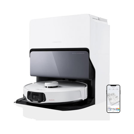 Aspirateur Robot avec 8-en-1 Roborock S8 MaxV Ultra  avec auto-Nettoyage du Serpillière et de la Planche à Linge à 60℃