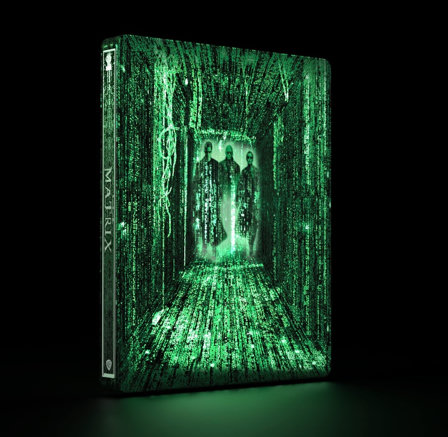 Matrix édition Titans of Cult-SteelBook 4K Ultra-HD + Blu-Ray + Goodies