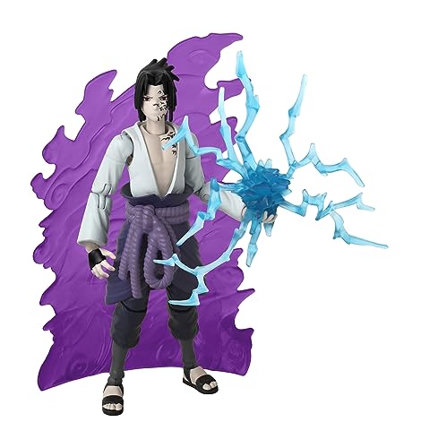 Figurine Bandai : Anime Heroes Beyond - Naruto Shippuden : Sasuke Uchiha - 17 cm